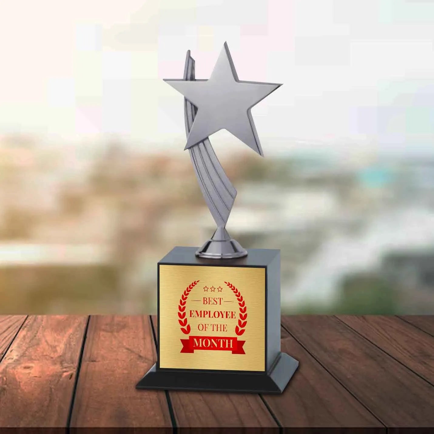 Premium Silver Champion Trophy